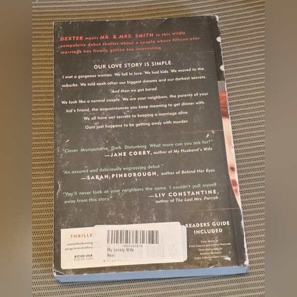 My Lovely Wife by Samantha Downing (2020 Trade Paperback) - Picture 2 of 2